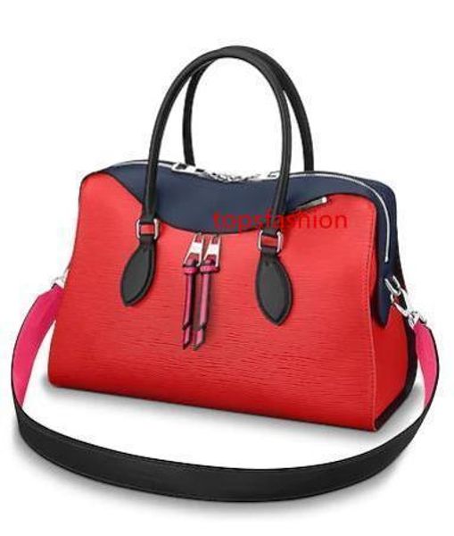 

m53544 tuileries women water ripple fashion red handbag shoulder bags hobo handbags handles boston cross body messenger shoulder