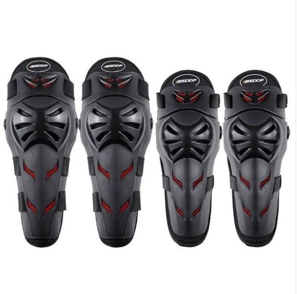 

summer riding moto knee pad two sets of off-road rider protective gear four seasons breathable protection fall read