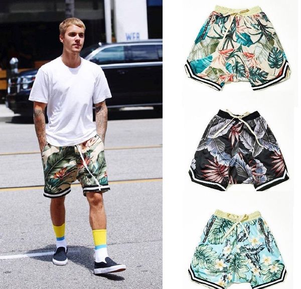 

fog mens designer shorts fear of god justin bieber same paragraph basketball shorts hawaii sandy beach pants leisure time beach shorts
