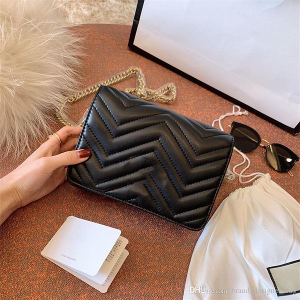 

designer handbags handbags famous brands handbag women bags real original cowhide chain shoulder bags