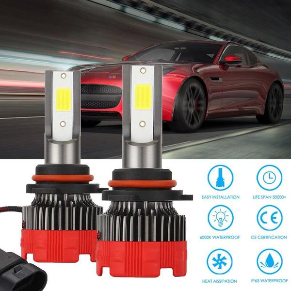 

1 pair h1/h4/h11/9005/9006 auto car bright led headlight fog light lamp bulbs 2019