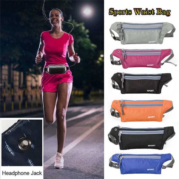 

fitness bag for gym women men waterproof outdoor travel waist pack pocket running sports phone pouch sac de sport sporttas a40