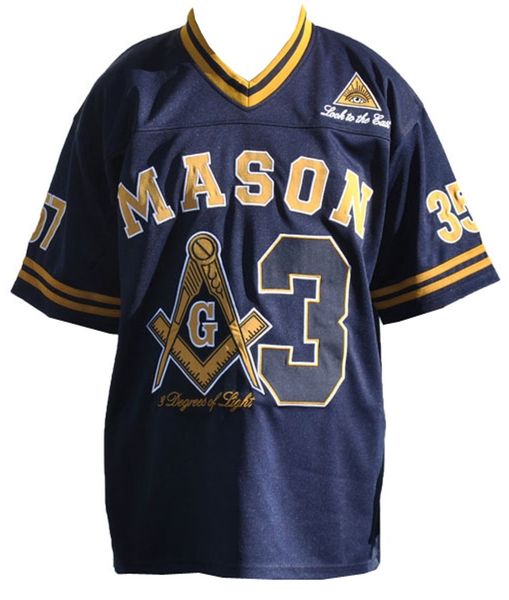 

Masons Mens Football Jersey Navy Blue football jersey