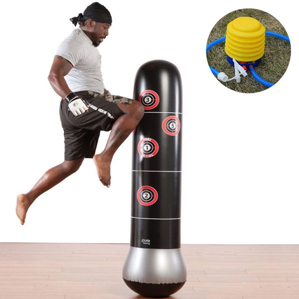 

inflatable boxing tower for children sandbags pvc fitness training new lightweight and portable