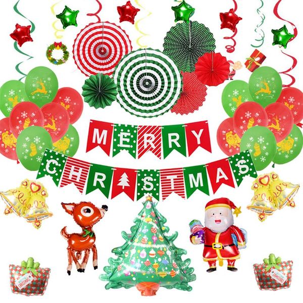 

merry christmas balloons christmas decor for home happy new year balloon