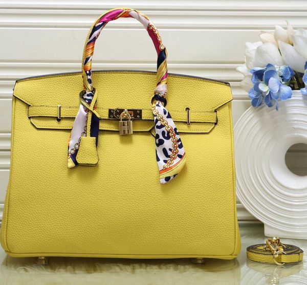 

2019 new women's fashion bags totes bag litchi handbag handbags shoulder message bags purse tote bag with strap