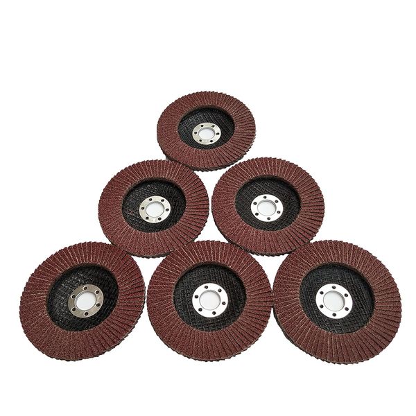 

10 psc 100mm grinding wheels flap discs 40-320 grit angle grinder abrasive tool polishing sanding grinding wheel