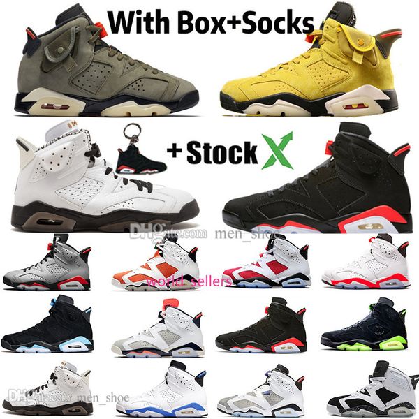 

трэвис скоттс псж 6 6s премиум мужская баскетбольная обувь кактус джек черный инфракрасный разводил 3 м светоотражающие багз банни мужские с