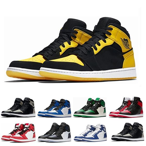 

1 royal high og banned black bred red basketball shoes toe 3 mandarin duck 1s court purple pine green s shadow unc j1 sneakers