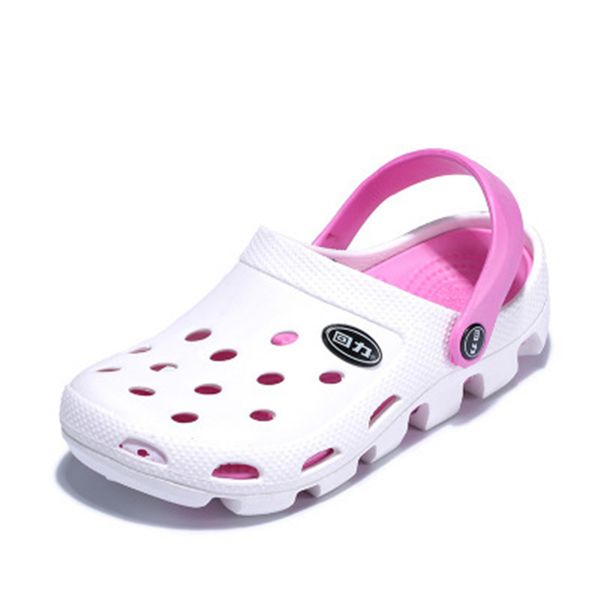 

summer women slippers clogs mules eva 2017 flip flops beach garden shoes fashion breathable sandals outdoor zapatos mujer colors, Black