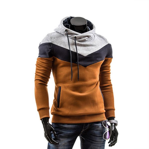

2016 new winter hoodies men sweatshirts slim fit hooded pullover sportswear sweatshirt male tracksuits moleton m-3xl 10, Black