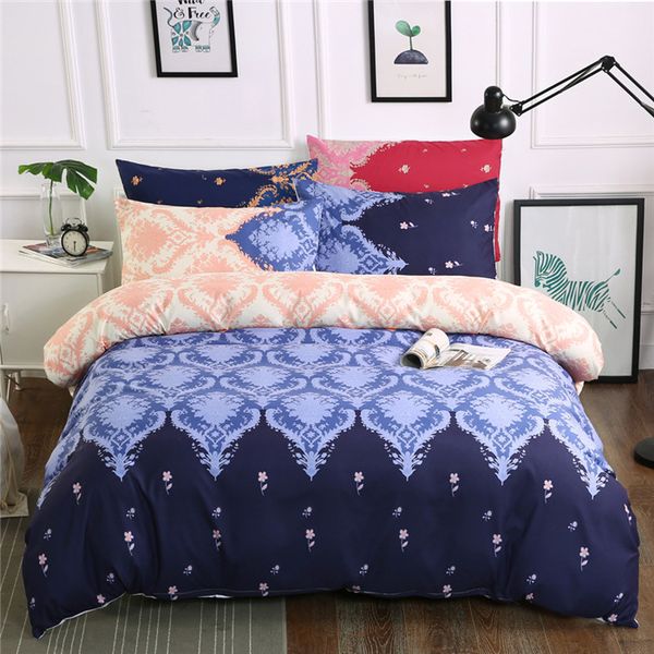 2019 European Floral Pattern Bedding Set Nordic Court Style Luxury
