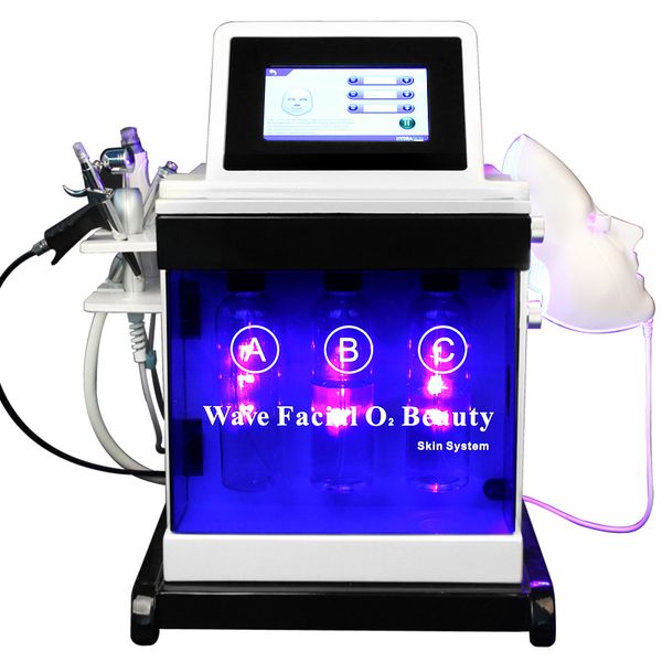 

skin clean care facial machine hydro microdermabrasion dermabrasion peeling equipment rf skin rejuvenation pdt mask for face whitening
