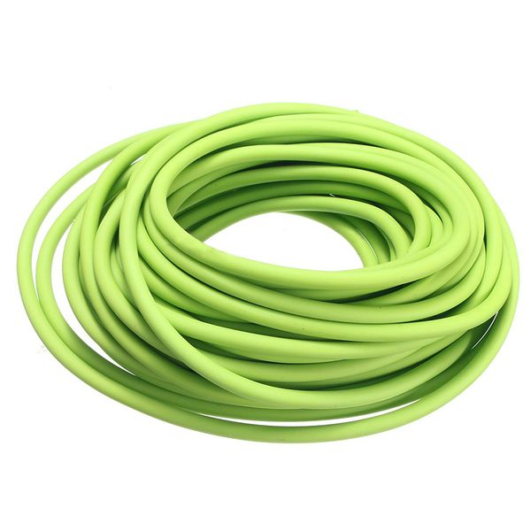 

tubing exercise rubber resistance band catapult dub slingselastic, green 10m