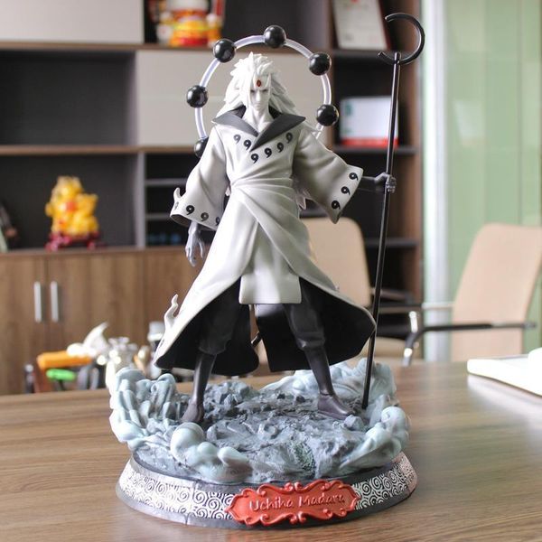 

38cm japan anime naruto ootutuki kaguya gk pvc action figure statue collectible model home decoration toy kids gift t200321
