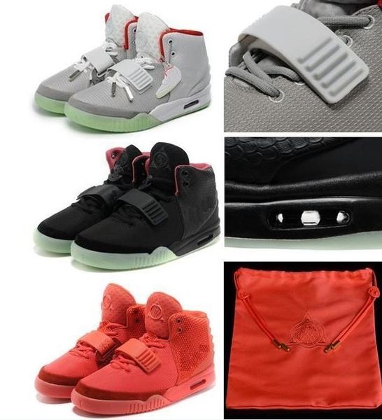 

2 red october nrg kanye west 2 черный солнечный красный nrg wolf серый чистый платиновый og с кроссовками для пыли баскетбольная обувь