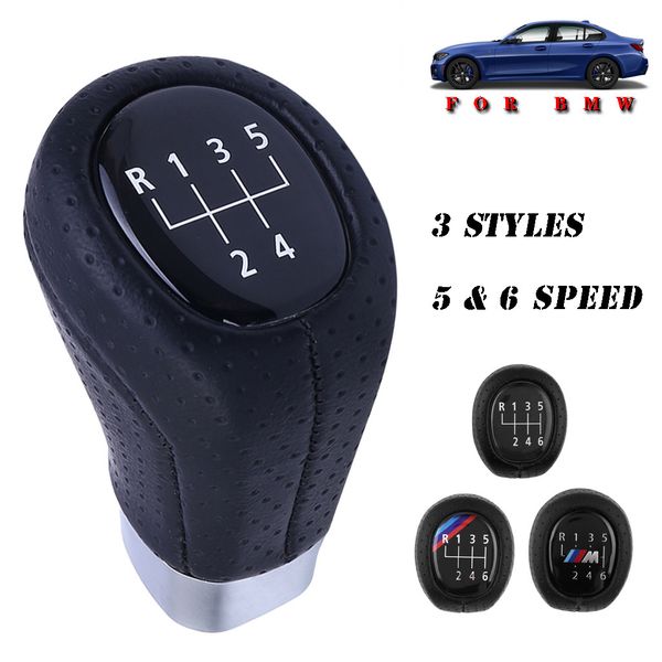 

5/6 speed manual gear shift knob shifter lever for 3 1 m performance e90 e87