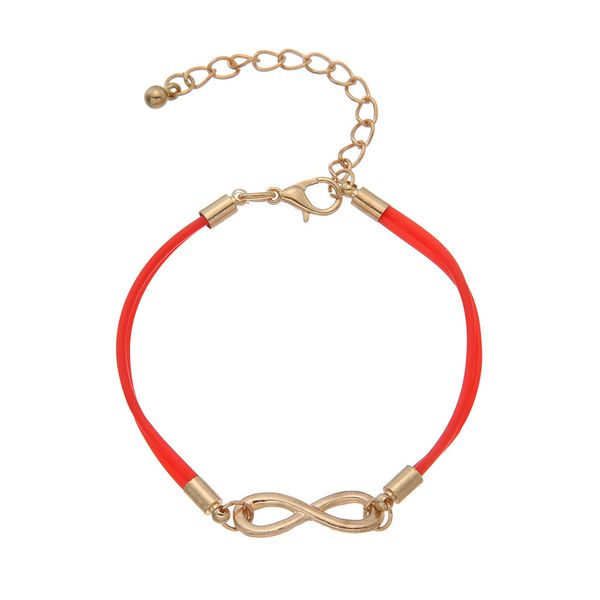 

concise alloy digital 8 horoscope bracelet multicolor, Golden;silver