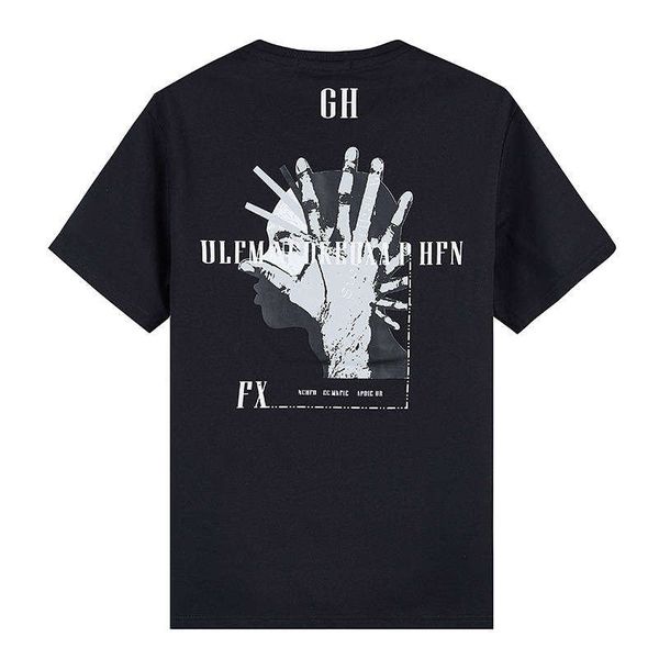 

new summer letter print t shirt men tshirt cotton blend tees short sleeve casual shirt breathable t shirts2, White;black