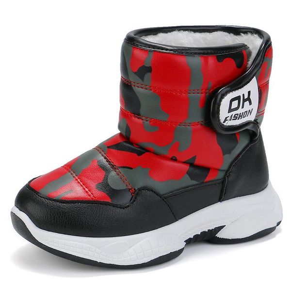 

2019 зимние плаоѬм девоки апоги Ѭезинове декие пѬоив колжени нега ап, Black;grey