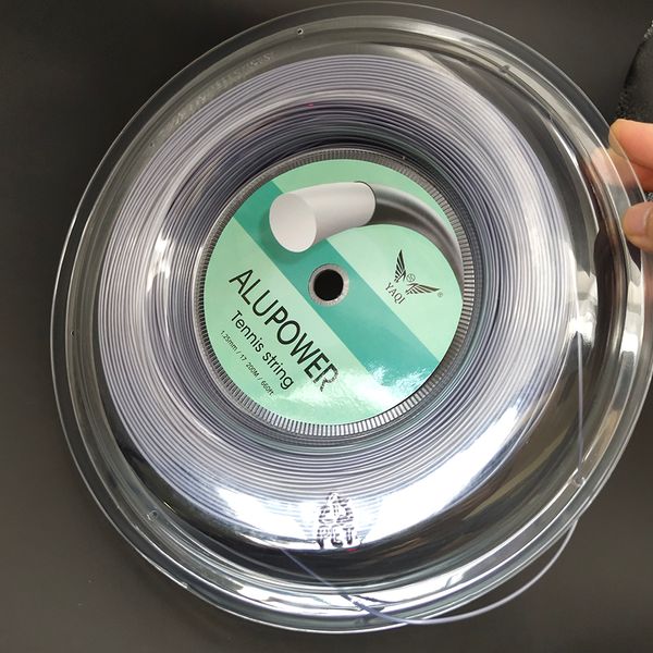 

upscale tennis string alu power 1.25mm 200m fiber resistant to fight high pound badminton rope price polyester training competition