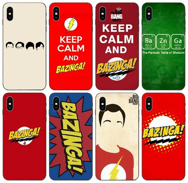 

[tongtrade] the big bang theory bazinga amazing case for iphone 11 pro max x xs 8 7 6s 6p 5s 5p galaxy j5 j7 huawei p20 y9 redmi note 4 case