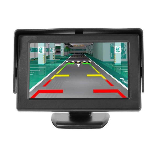 

4.3 inch car backup monitor+ ip68 night vision rear view reversing camera