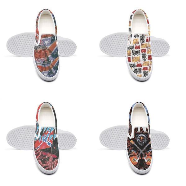 

casual lynyrd skynyrd ird the movie canvas, low non-slip shoes,design print classic limited,edition logo 1987 lynyrd god, Black