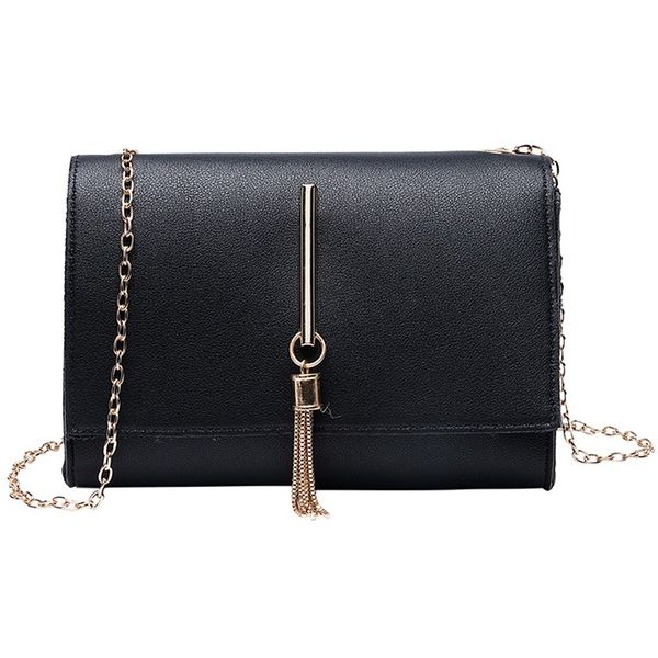 

lady schouders kwastje keten pakket brief portemonnee mobiele telefoon messenger bag luxe grote capaciteit tas dames lederen handtassen
