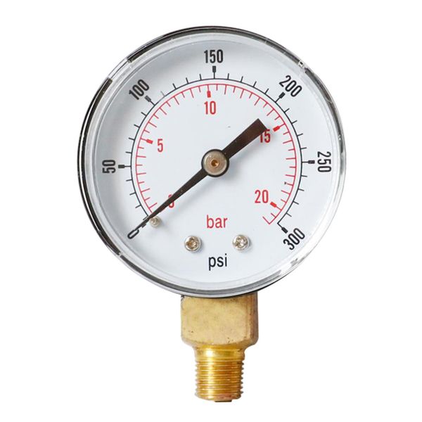 

0-300psi 0-20bar манометр мини-коммутируемый воздушный компрессор метр гидравлического манометр ts-y504