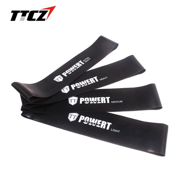 

ttcz 4 level resistance bands pilates yoga exercise pull rope cross fit elastic stretching belt bodybuilding fitness equipment