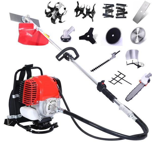 

2019 multi-function grass cutter earth augers grass trimmer hedge trimmer lawn mower log splitters agricultural harvester