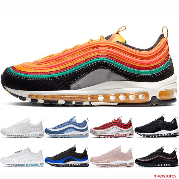 

new arrive sunburst running shoes for men women designer mens south beach reflective bred red leopard triple black sunburst sneakers 36-45