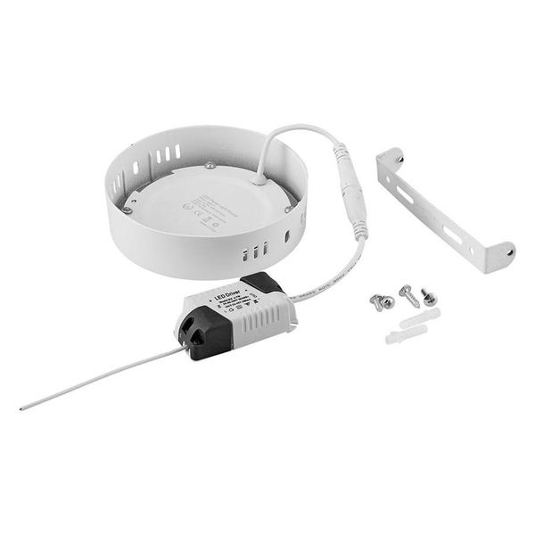 

warm white panel light 18w round lumiÃ¨res led surface mounted dimmable panel lights led downlight lighting led ceiling downlight us sto