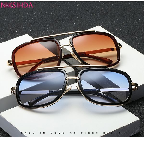 

niksihda 2019 european and american polarized sunglasses fashion sunglasses anti-ultraviolet uv400, White;black