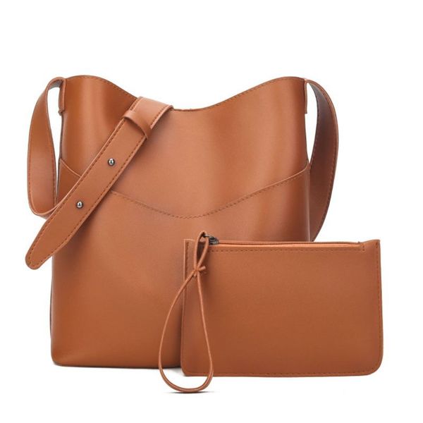 

2 шт. женская мода кожаная сумка сумка сумка кошелек crossbody messenger сумка набор 2019 мода леди роскошные сумки