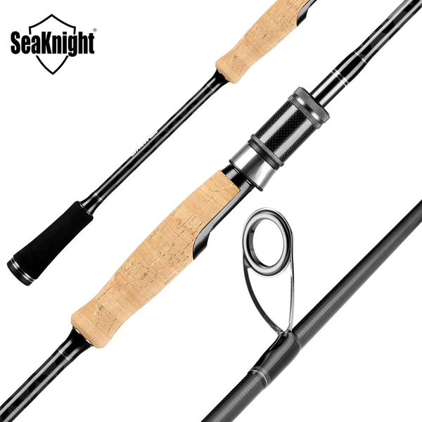 

seaknight falcon lure fishing rod spinning casting 2 tips m/ml power lure rod 30+40t carbon 1.98m 2.1m 2.4m fishing tackle