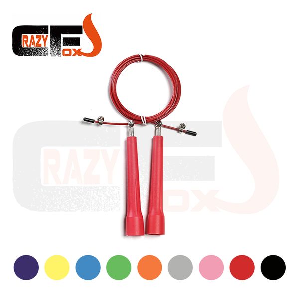 

for pierre 3 meters metal bearing skipping rope / speed cable jump rope box home gym