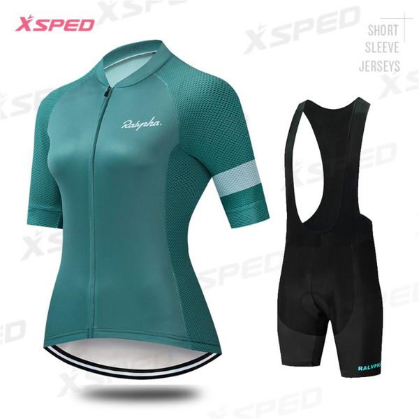 

women road bike suit cycling clothing maillot ropa ciclismo summer short sleeve jersey set mtb clothes female bicycle uniform, Black;blue