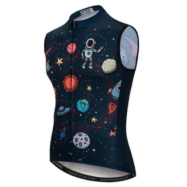 

2020 cycling vest men women summer sleeveless bike pro team downhill quick dry cycling jersey breathable bicycle vests top, Black