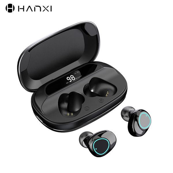 

tws g16 bluetooth earphone 5.0 touch control led-digtal display blutooth earbuds stereo waterproof noise cancelling charging box