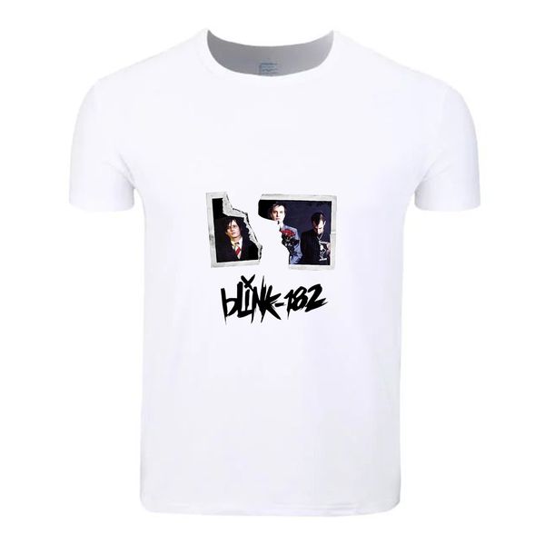 

blink 182 big size cotton students summer t-shirt custom casual short sleeve men women boys girls t shirt tees kids tshirt, White;black