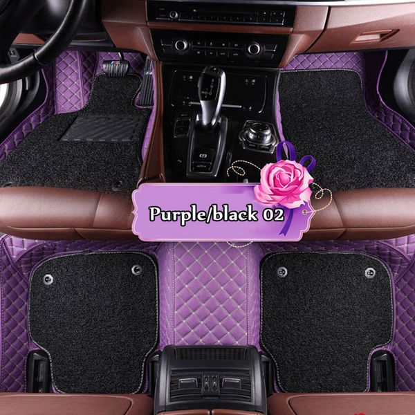 

waterproof and antifouling customized leather mat for kia k3k2k5k4
