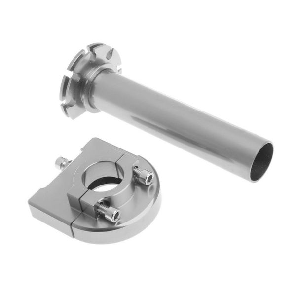 

throttle handle handlebar 7/8\" black / red / silver aluminum alloy replacement