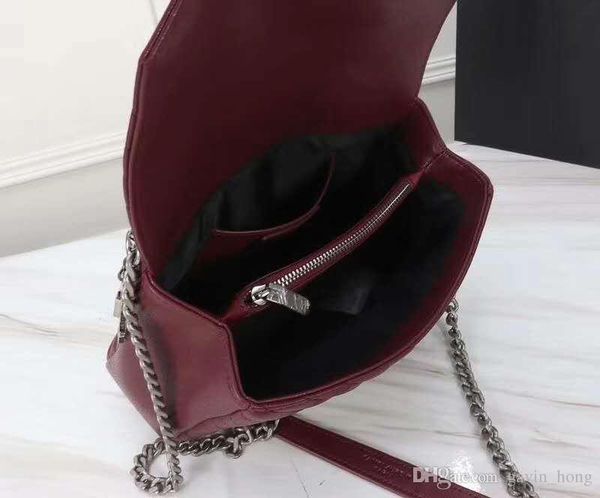 

fashion new women bag designer luxury handbags purses women real leather nice chain shoulder bag