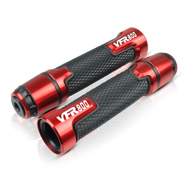 

motorcycle aluminum plastic handlebar 22mm handle bar grip hand cap end moto racing grips for vfr800 1998-2019 cafe racer