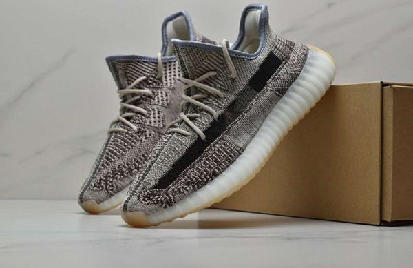 

2020 summer zyon running shoes men women kanye west grey and brown sneaker