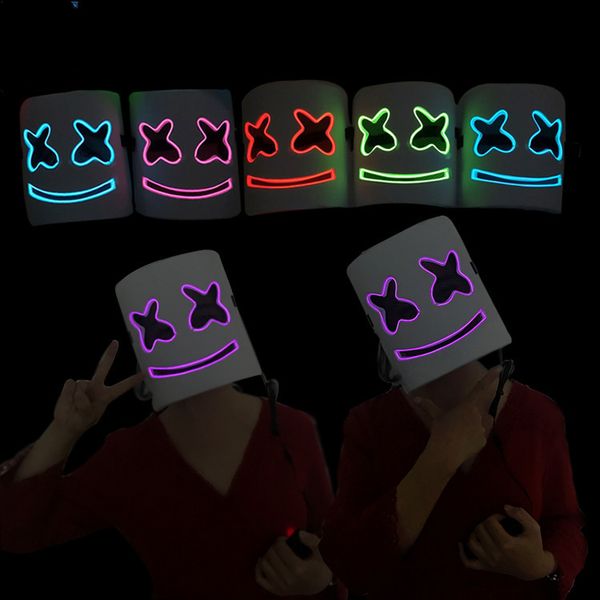

dj cotton masks cosplay led party props halloween mask face mask concert headgear party mask t2i5224