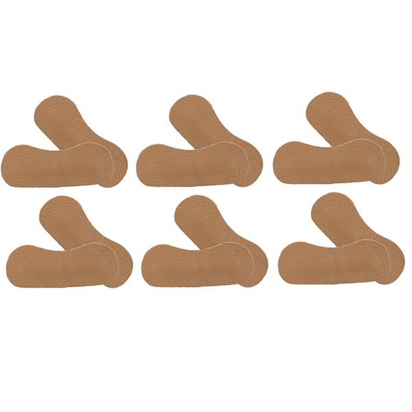 

6pairs heel cushion pads heel shoe grips liner foot care protectors leather