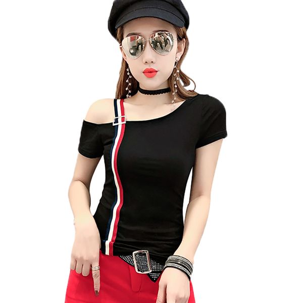 

white t-shirt sequined black t shirt women clothes 2020 korean fashion womens summer cotton tshirt female tee shirt femme